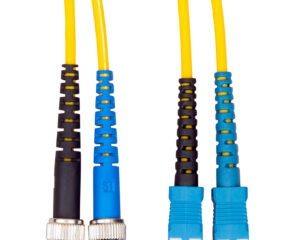 Patchcablu duplex, ST/SC, 9/125µm OS2, 2m