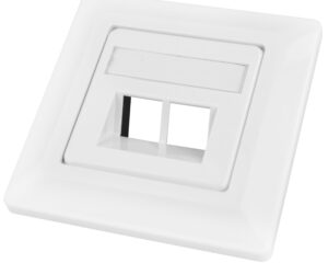 Ramă suport pentru 2 module TOOLLESS LINE (SFB)