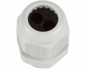 Presetupă IP44 LINE M25 pt.2 cabluri de 3-8mm, RAL7035