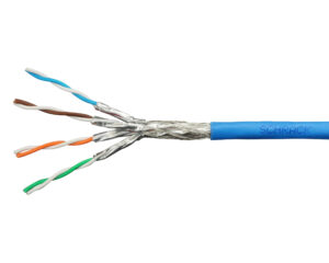 Cablu S/FTP Cat.7, 4x2xAWG23/1,1.000Mhz,LS0H,Dca,30%,albastr