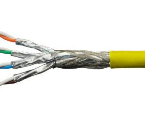 Cablu S/FTP Cat.7, 4x2xAWG23/1,1.000Mhz,LS0H,Dca,30%,galben