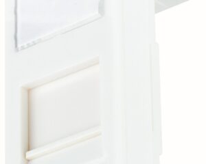 Rama simpla 45x22,5 dreapta pentru 1 modul RJ45