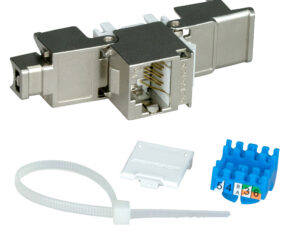 Modul TOOLLESS LINE RJ45 ecranat, Cat.6a 10GB (SFB)