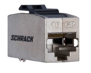 Modul cuplă RJ45-RJ45, ecranat, Class Ea 10 GB, TOOLLESS