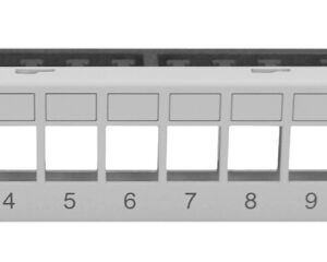 Patchpanel 10" gol pt.12 module Keystone