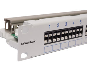 Patchpanel telefonie FlexLine 25xMMT-LSA 19'' 1U,RAL7035