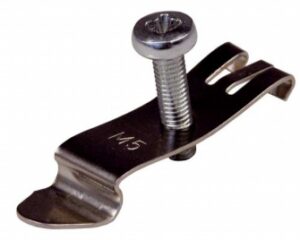 Clips montaj pe sina omega cu filet M5