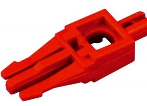 Piesă separator plastic 1 pereche, roşie