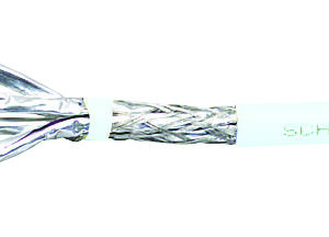 Cablu S/FTP Cat.7 4x2xAWG23/1 1000MHz,LS0H,Dca,40%,alb