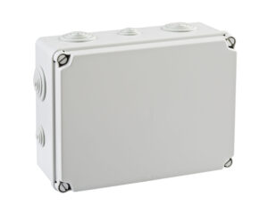 Junction Box IP65, H=197 W=260 D=100, 6xM40 4xM25