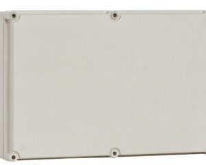 Cutie din poliester cu capac gri 540x270x201mm