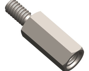Distance bolt M6/WAF9, H=20mm