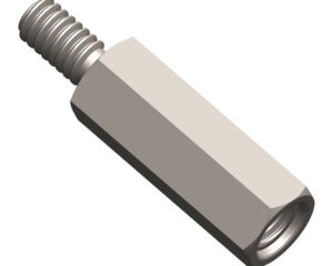 Distance bolt M6/WAF9, H=25mm