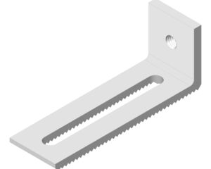 Screen angle M6, H=80mm