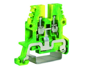 Clemă de împământare TEO.2, galb/ver/0,5-4 mm²