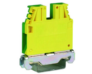 Clemă de împământare TEC.6, galben/verde