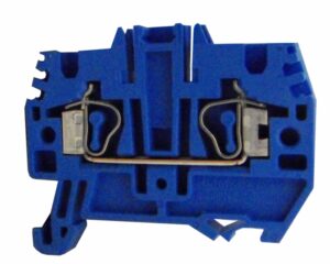 Clemă de nul, conex. elastică, HMM.4, albastru, 0,2-4 mm²
