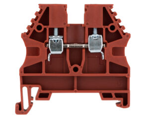 Clemă de fază, conex. cu şurub tip AVK 2,5, roşu, 2,5 mm²