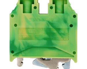 Clemă de împământare tip AVK 16 T, galb/verde, 10-16 mmp