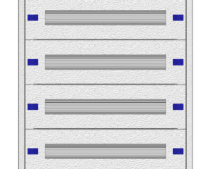 Modular chassis 2-18K, 6-rows, complete