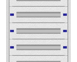 Modular chassis 2-21K, 7-rows, complete