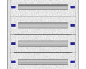 Modular chassis 2-42K, 14-rows, complete