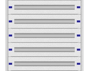 Modular chassis 3-21K, 7-rows, complete