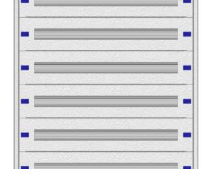 Modular chassis 3-24K, 8-rows, complete
