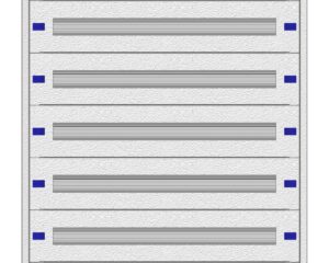 Modular chassis 3-33K, 11-rows, complete