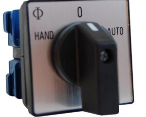 Comutator de selectie Hand-0-Auto de panou 20A 2p