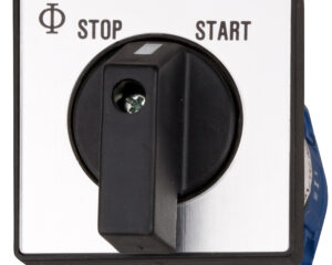 Comutator „STOP-START” cu revenire fix. centrală, 1-pol/20 A