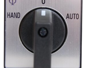 Comutator de selectie Hand-0-Auto de panou 20A 2p
