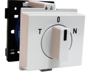 Comutator alternativ T-0-N modular 20A, 1p