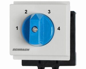 Comutator de selectie 1-2-3-4 modular 20A, 2p