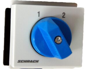 Comutator cu came 1-2 20A modular 1p