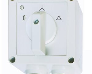 Comutator capsulat stea-triunghi 3p, 25A, 0-Y-D