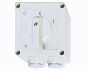 Comutator capsulat 0-1 25A 1p