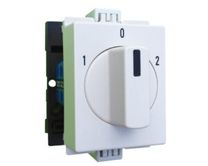 Comutator modular 1-0-2, 3 poli, 10A