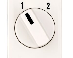 Comutator modular 1-2, 2 poli, 10A