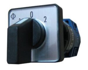 Comutator alternativ de panou 1-0-2 cu cheie 2p 10A