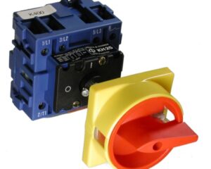 Comutator pentru oprire de urgenţă, 3 poli, 25A, 7,5kW