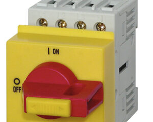 Comutator pt oprire de urgenţă, modular, 3 poli, 20A, 7,5kW