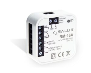 Releu cu montaj în doză, 16A/230V sau contact liber de pot.