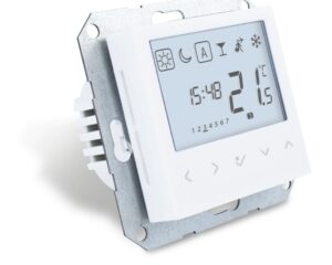 Termostat digital montaj în ramă 55x55 RAL9010