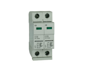 Descărcător complet, T2/C, 2p, 2x20kA/280V - Seria UAS