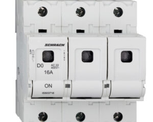 Soclu pentru portfuzibile D02, seria ARROW S, 3-poli, 16A