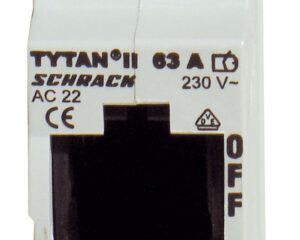 Separator de sarcină pentru portfuzibile D0 TYTAN-II 1p, 63A