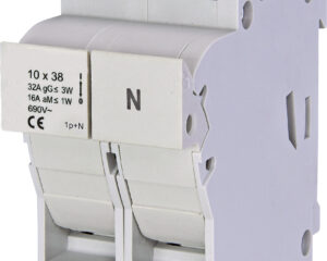 Separator modular pentru portfuzibile 10x38 1p+N 32A