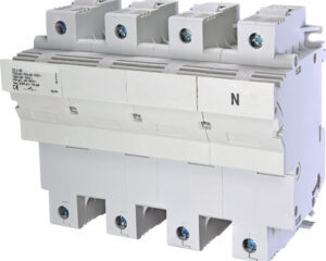 Separator modular pentru portfuzibile 22x58, 3p+N, 100A