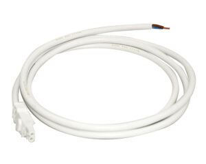 Cablu de conexiune pt IU008523, 2 x 1.5mm², L= 2m, alb